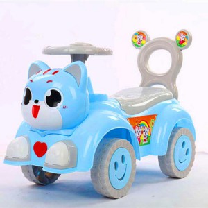 带音乐灯光静音轮1-4岁宝宝滑行车玩具 儿童车扭扭车溜溜车滑行车