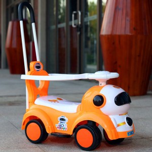 scooter four-wheel yo-yo scooter 1-3 year old child walker toy car with push handle kids scooter