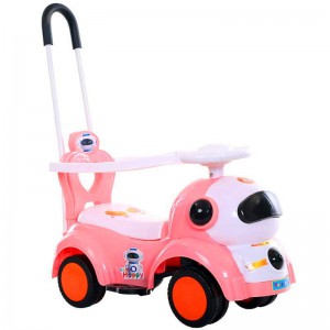scooter four-wheel yo-yo scooter 1-3 year old child walker toy car with push handle kids scooter