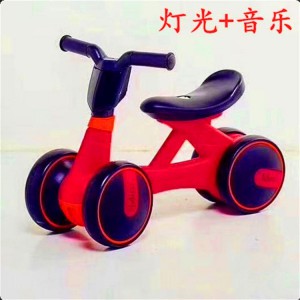 儿童滑行学步车 1-3岁宝宝生日礼物男女孩无脚踏四轮 米高滑行车