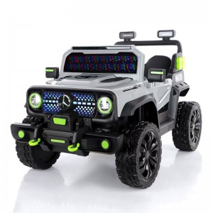 一键开关儿童玩具四轮减震器可下载手机APP多种功能方向盘