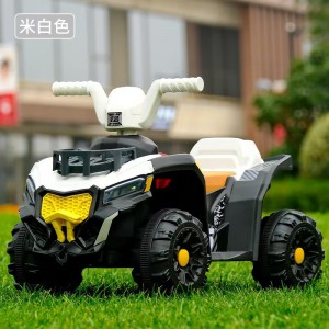 新款儿童电动沙滩车 儿童电动汽车宝宝电瓶车1-4岁早教单驱电动车