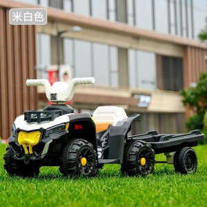 新款儿童电动沙滩车 儿童电动汽车宝宝电瓶车1-4岁早教单驱电动车