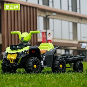 新款儿童电动沙滩车 儿童电动汽车宝宝电瓶车1-4岁早教单驱电动车