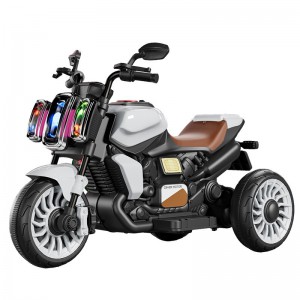 新款儿童电动摩托车男女宝宝可坐三轮车款充电户外骑行电瓶三轮车