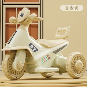 1-3岁儿童电动摩托车三轮车男女宝宝小孩电瓶车可坐人充电玩具车
