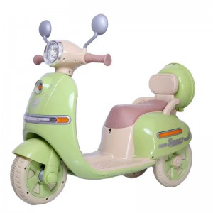 电动6v骑乘汽车大电池ABS材料儿童摩托车男童三轮车3-6岁儿童三轮车