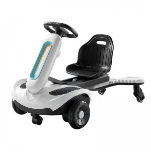 儿童漂移电动车可坐人防侧翻平衡车可充电带遥控转转车影楼礼品车