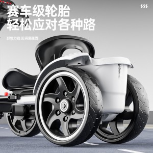 儿童电动卡丁车户外轻便免安装可折叠儿童电动车四轮可坐人