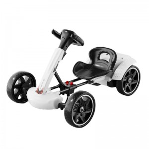 儿童电动卡丁车户外轻便免安装可折叠儿童电动车四轮可坐人