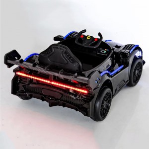 2-9岁儿童电动汽车12v婴儿玩具乘坐玩具电池塑料或EVA汽车，带低价音