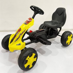 儿童卡丁车脚踩三轮脚踏车自行车男女宝宝婴儿小孩脚蹬四轮玩具车