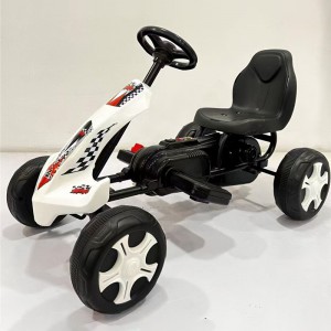 儿童卡丁车脚踩三轮脚踏车自行车男女宝宝婴儿小孩脚蹬四轮玩具车
