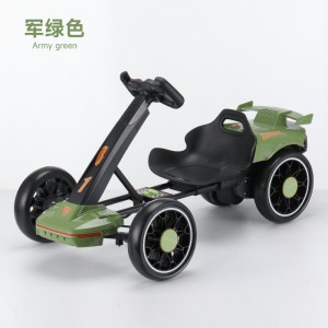 新款儿童卡丁车四轮可坐人男女宝宝电动四轮车便携式带遥控可折叠