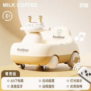 电动摇摇车瓦力车儿童扭扭车防侧翻静音摇摆车音乐灯光