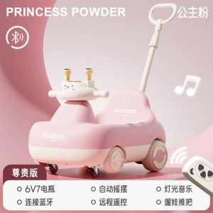 电动摇摇车瓦力车儿童扭扭车防侧翻静音摇摆车音乐灯光