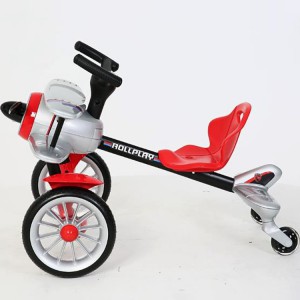 儿童三轮车脚踏车漂移飞机车玩具脚踏滑行车脚踏飘逸车