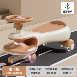 儿童扭扭车 2-8岁防侧翻 摇摆玩具滑行扭扭车 亲子同乘溜溜车