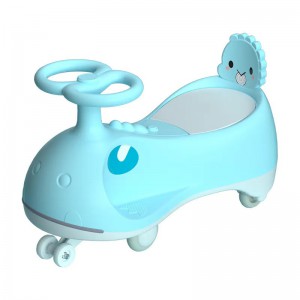 儿童扭扭车2-6岁防侧翻万向静音轮闪光轮大人可坐男女宝宝玩具车