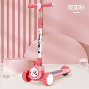 滑板车儿童车1-3岁宝宝可坐可滑一键折叠工厂儿童滑板车玩具
