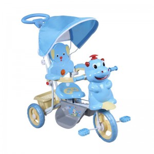 儿童三轮车推车1-5岁童车三合一儿童三轮车推车脚踏车婴儿手推车