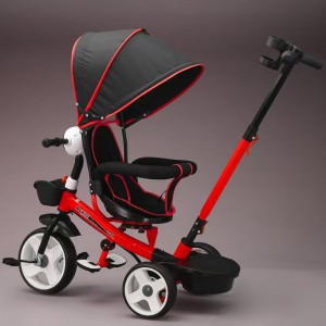 儿童三轮车旋转座椅带车棚1-5岁儿童童车婴儿车脚踏三轮推车