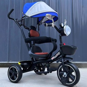 儿童婴儿车宝宝车旋转躺椅推车儿童三轮车1-5岁三轮脚踏自行车