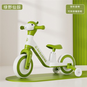 New alpaca children&#039;s balance scooter 1-3-6 year old no pedals scooter baby walker lightweight scooter