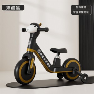 New alpaca children&#039;s balance scooter 1-3-6 year old no pedals scooter baby walker lightweight scooter