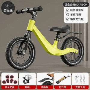 儿童平衡车岁无脚踏二合一滑行车入门宝宝学步车滑步车铝合金平衡车