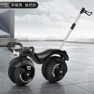 儿童平衡车新款滑行车球形轮胎2轮车溜溜车无脚踏摇摆车一体轮滑行车