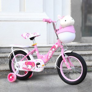 新款女童自行小孩脚踏车12/14/16/18寸3/8/5/7岁出口厂家直供