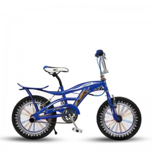 真空胎铝轮BMX小轮车 20#/24#前轮360度可转表演车 流线款