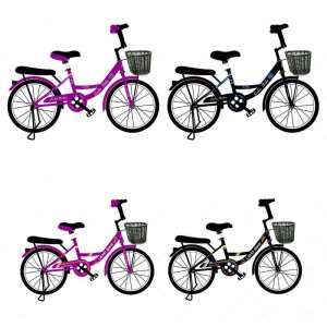 单车 成人自行车 带后座 带车篮 成人脚踏自行车 带后座 带车篮