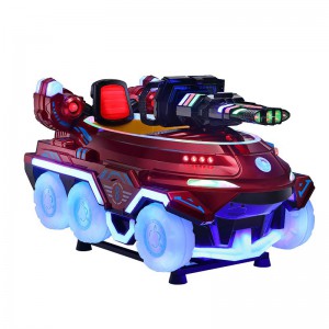 新款儿童电动投币MP5机甲战车摇摆机商用可扫码款摇摇车电玩