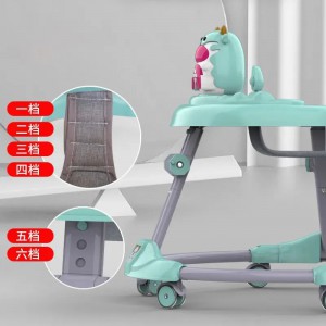 多种功能轻音乐PP学步车婴儿可折叠4合1活动婴儿推步车 带轮子和座椅