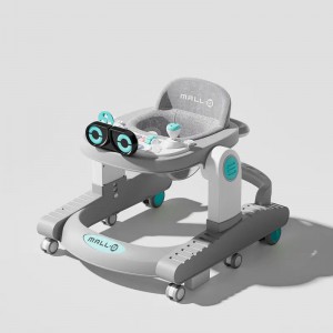 2025婴儿学习行走新设计婴儿滚轮助行器 带座椅3合1汽车造型婴儿助行器