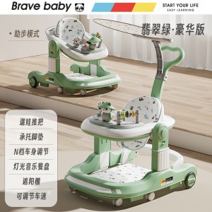 新款婴儿学步车防o型腿多种功能防侧翻一岁宝宝可坐助步车