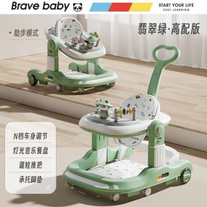 新款婴儿学步车防o型腿多种功能防侧翻一岁宝宝可坐助步车