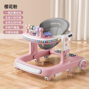 婴儿学步车多种功能宝宝儿童助步车可推可坐学走路起步车