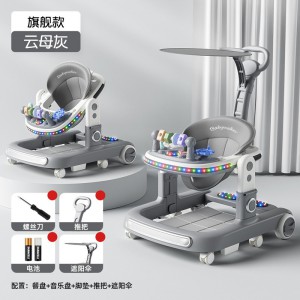 婴儿学步车多种功能宝宝儿童助步车可推可坐学走路起步车