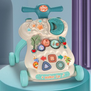 宝宝学步车玩具 婴儿助步车10-18个月带音乐带水箱可调速玩具