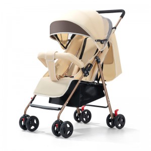 婴儿推车可坐可躺轻便折叠手推车避震新生儿小孩高景观口袋推车