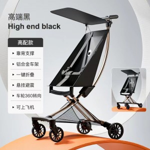 新款溜娃婴儿手推车儿童轻便折叠口袋车可折叠大童宝宝四轮