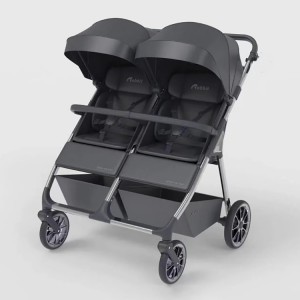 侧推童车双座婴儿车高品质双胞胎婴儿推车提篮双胞胎推车