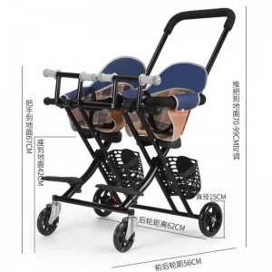 双人座椅婴儿婴儿车高品质双胞胎婴儿推车婴儿车双胞胎婴儿推车