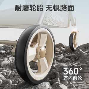 Baby walking artifact stroller, foldable roller, travel umbrella cart, can be used as a reclining pocket car, lightweight and compact for babies