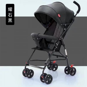 Baby stroller, lightweight, foldable, four-wheel stroller, umbrella cart, baby roller, artifact, outdoor pushchair