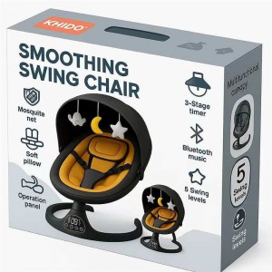 宝宝电动安抚摇篮床神器婴儿多种功能可坐可躺摇椅APP遥控