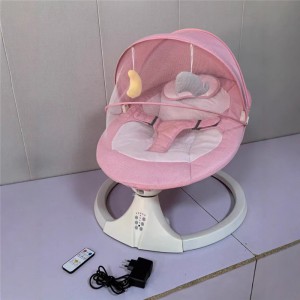 哄娃摇床婴幼儿智能电动摇椅哄娃神器蚊帐遮阳篷哄娃睡觉的椅子